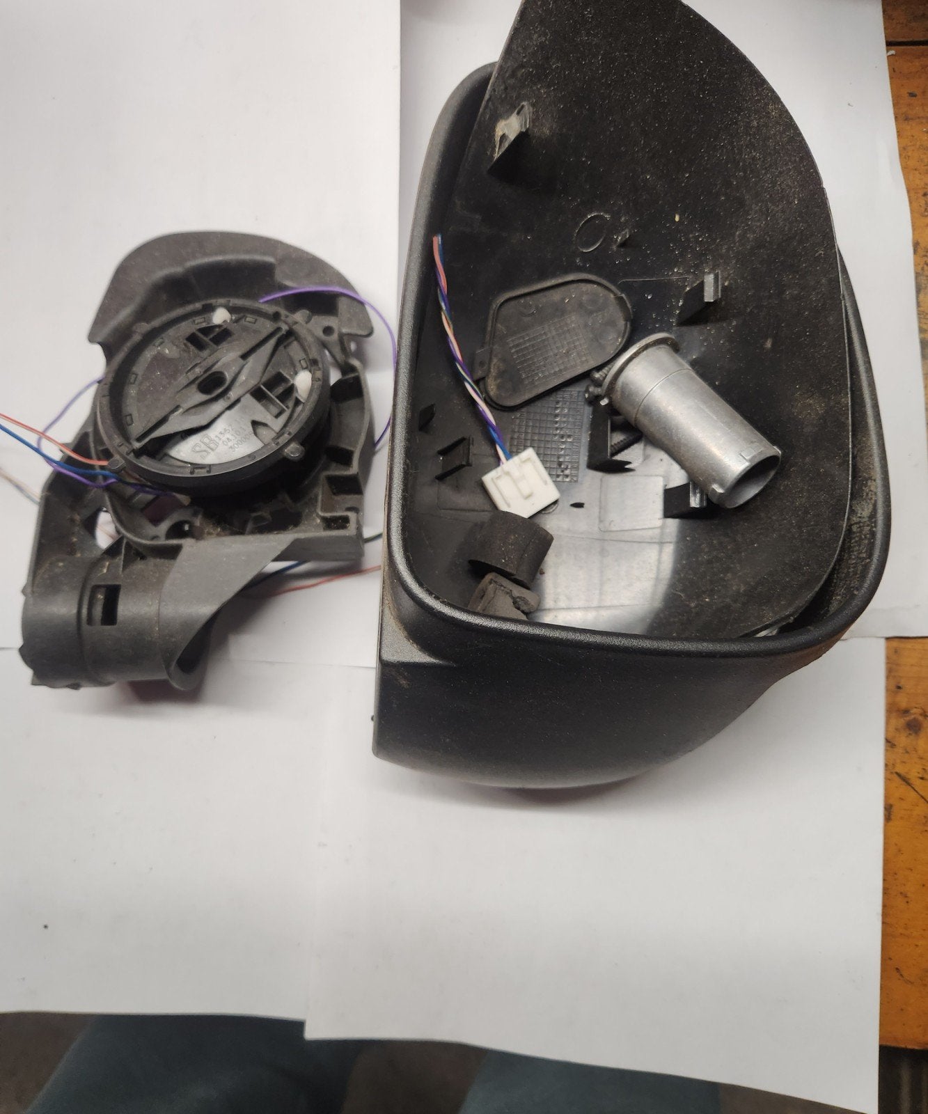 fiat panda spiegel in onderdelen, Auto-onderdelen, Ophalen of Verzenden, Gebruikt, Fiat