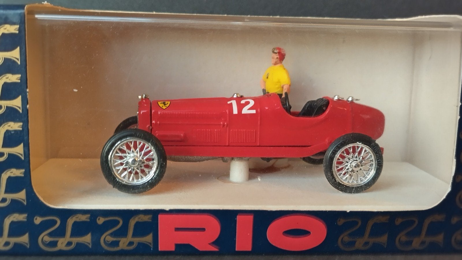 Alfa Romeo Tipo B Scuderia Ferrari Nuvolari 1:43 Rio Pol, Overige merken, Auto, Verzenden, .