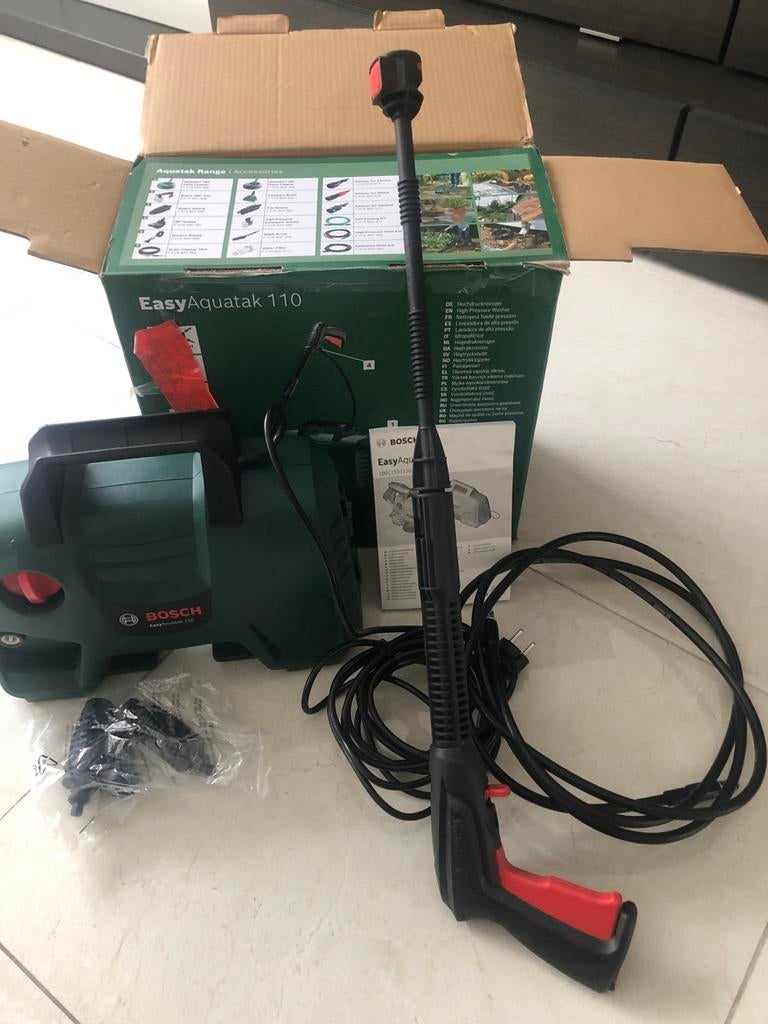 Bosch EasyAquatak 110 Hogedrukreiniger - Zo goed als nieuw, Ophalen, Zo goed als nieuw, Elektrisch