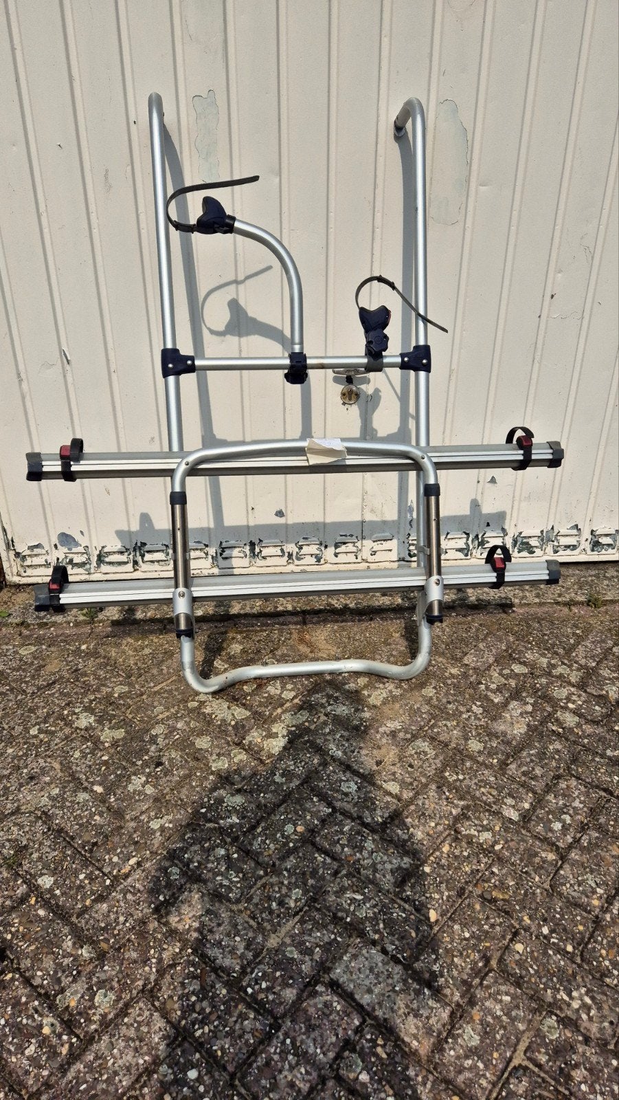 Fiamma Carry-Bike M00 fietsendrager voor camper/caravan, Ophalen, 2 fietsen, Gebruikt, Achterklepdrager