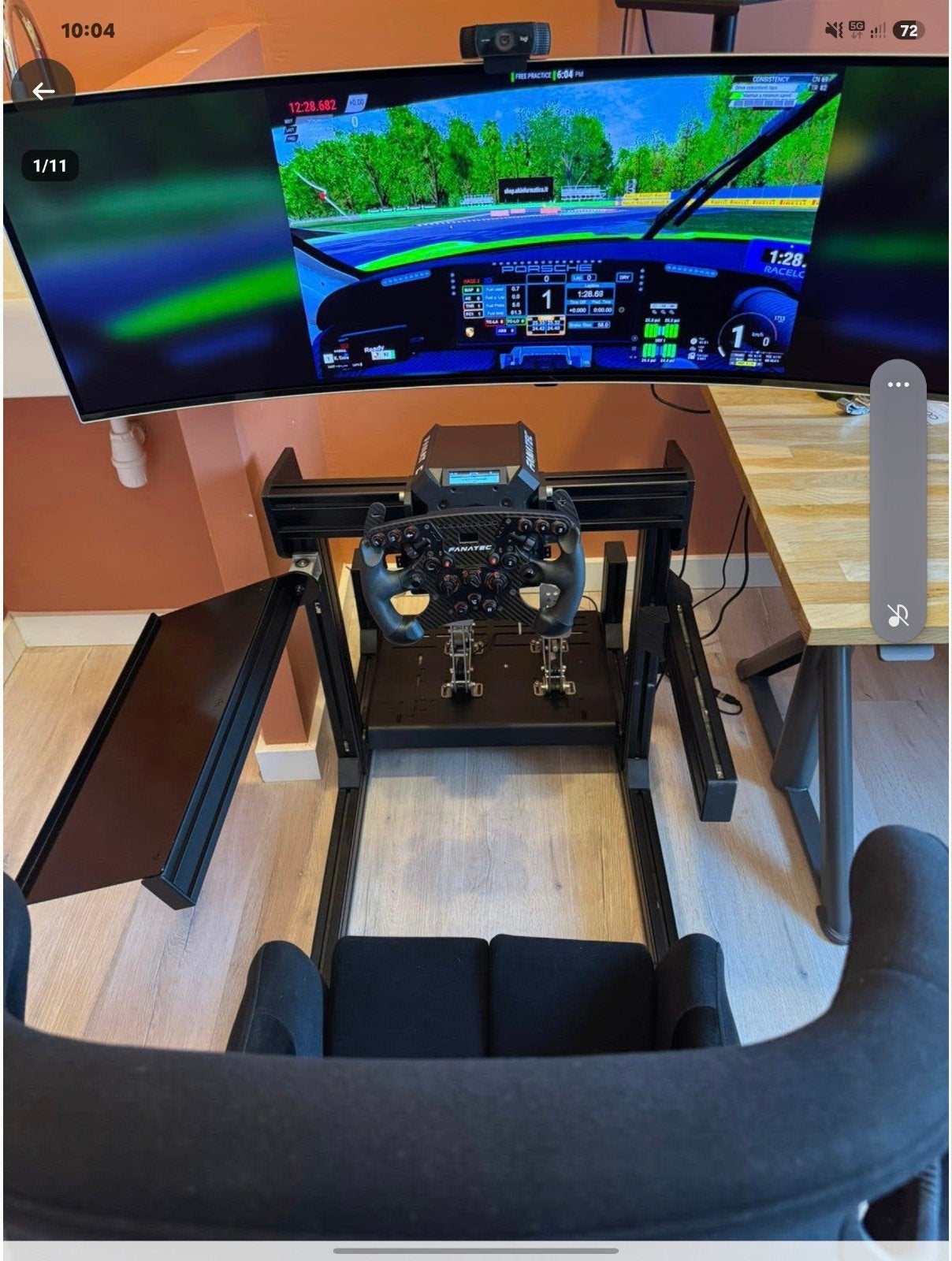 Complete Fanatec Sim Racing Setup - DD1, Clubsport, Simlab, Spelcomputers en Games, Ophalen, Gebruikt