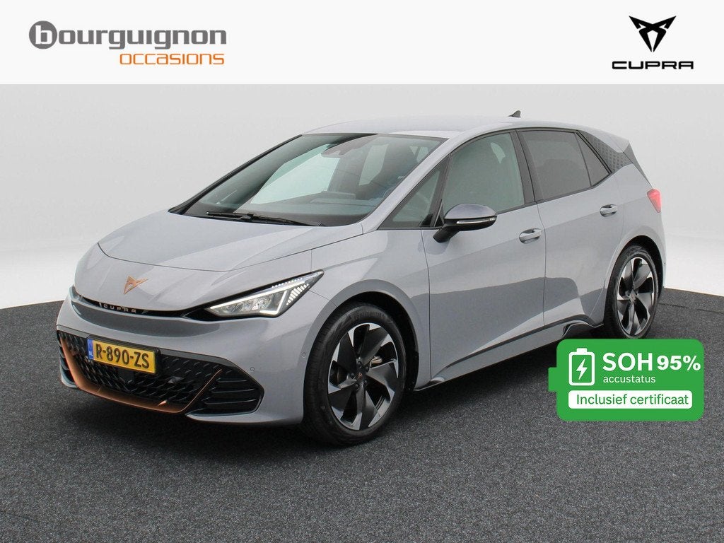 CUPRA Born Adrenaline 62 kWh 204 Pk | Stoel/Stuurverwarming, Auto's, Automaat, 421 km, Gebruikt, Zwart