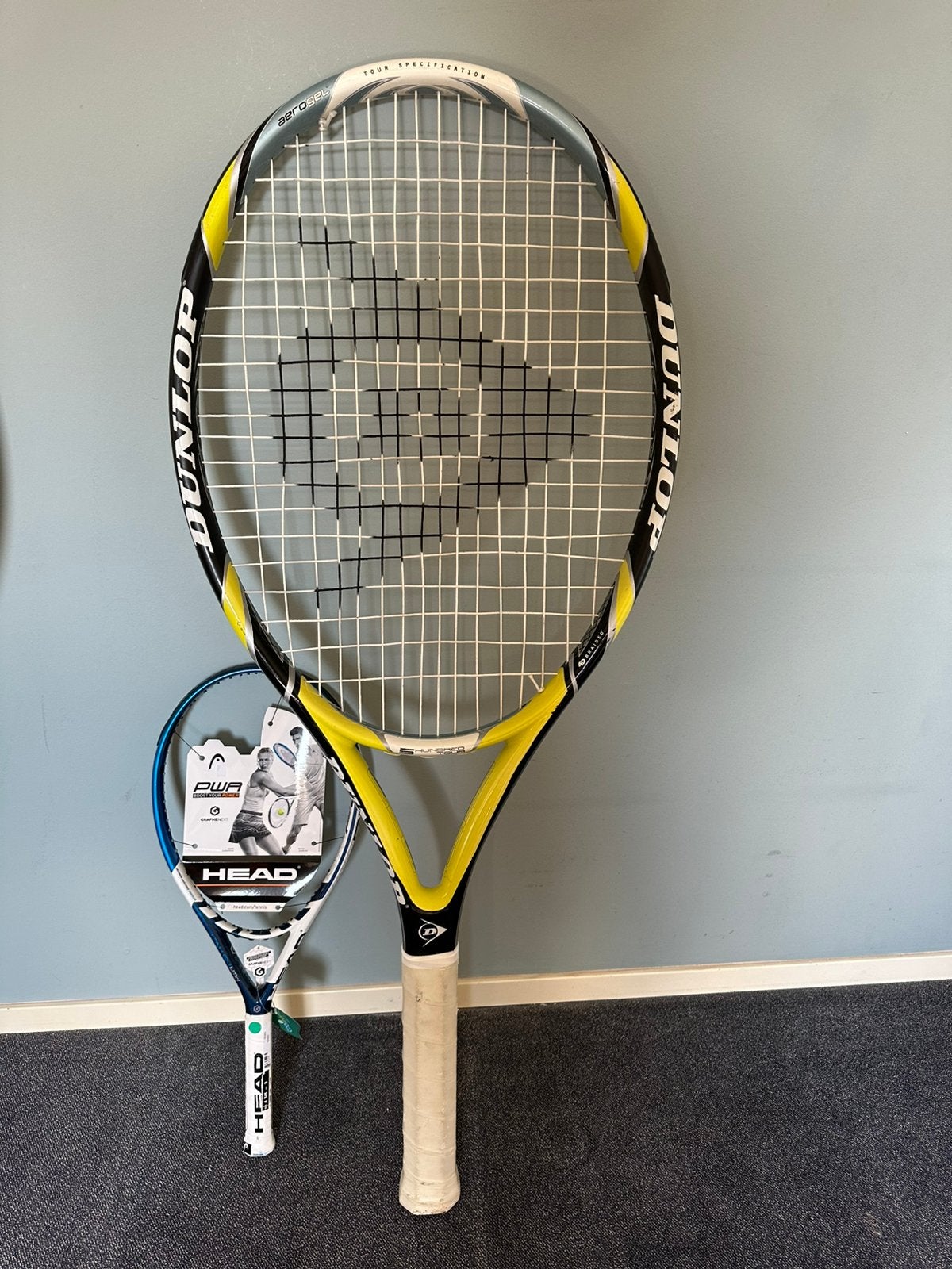 Dunlop tennisracket…uitvoering Jumbo XL variant, Ophalen of Verzenden, Zo goed als nieuw, Racket, Dunlop