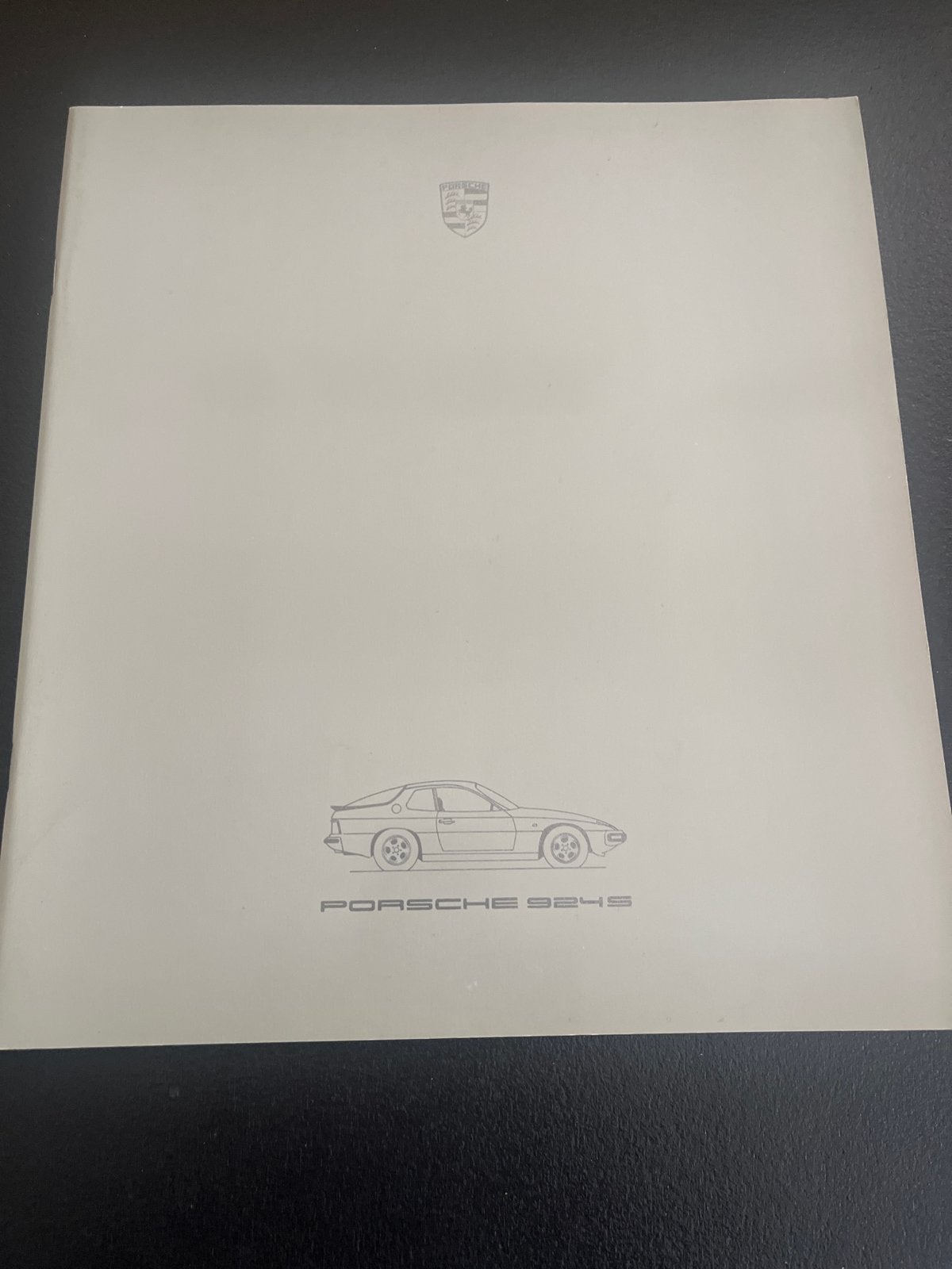 Porsche 924 S Folder 1986 - Duitstalig, Ophalen of Verzenden, Gelezen, Porsche