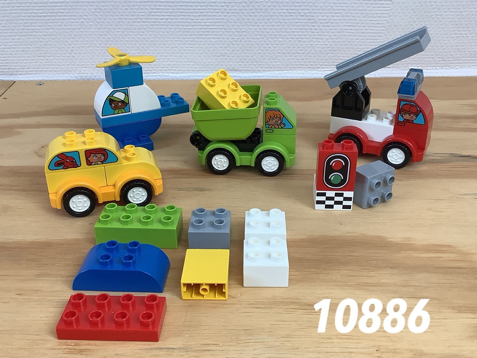 Duplo mijn eerste auto creaties blokken 10886 (compleet) 5, Kinderen en Baby's, Speelgoed | Duplo en Lego, Ophalen of Verzenden