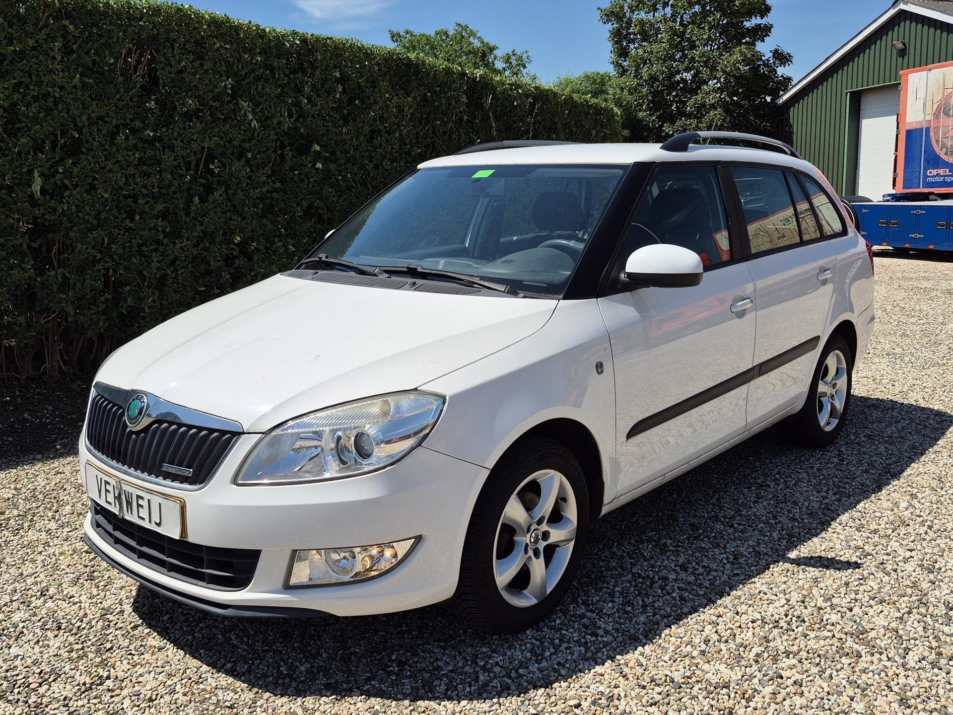 SKODA Fabia 1.2 TDI 75pk Greenline | Met Nwe APK! | Elek. Pa, Auto's, Voorwielaandrijving, Euro 5, 1199 cc, Start-stop-systeem