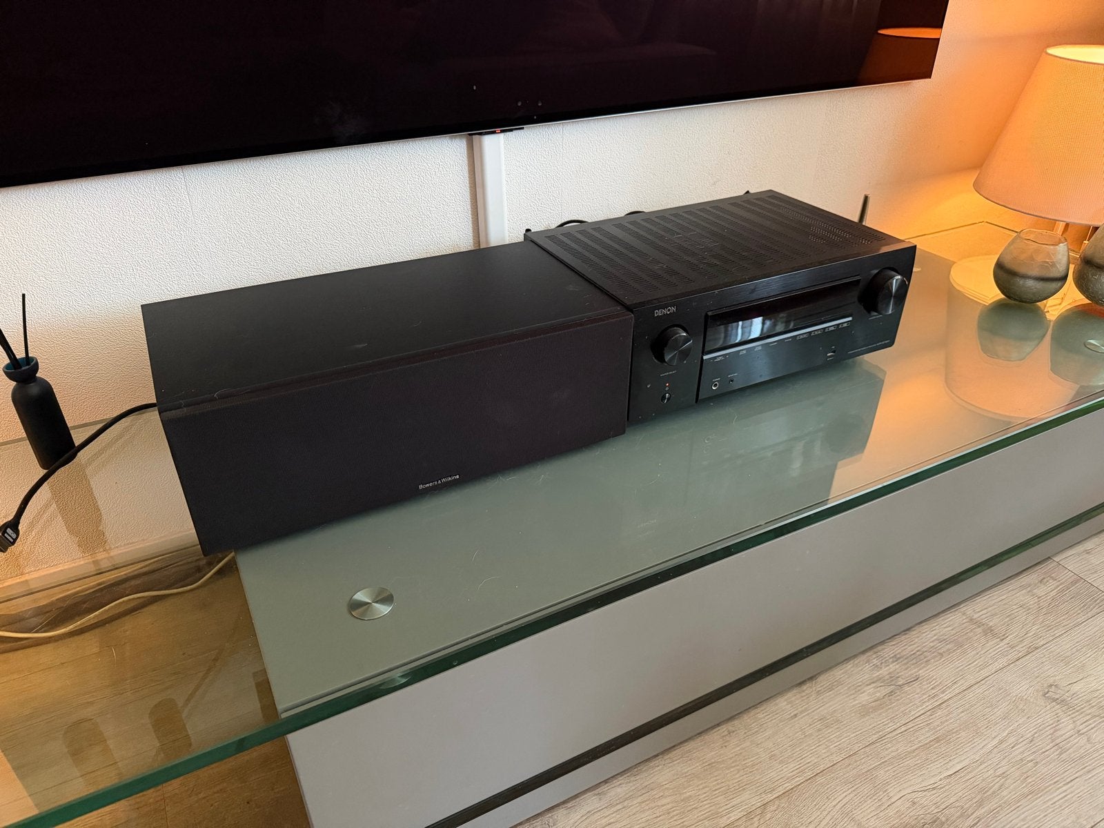 Complete 5.1 Home Cinema Set - denon bowers en wilkins, 70 watt of meer, Zo goed als nieuw, 5.1-systeem, Overige spelers