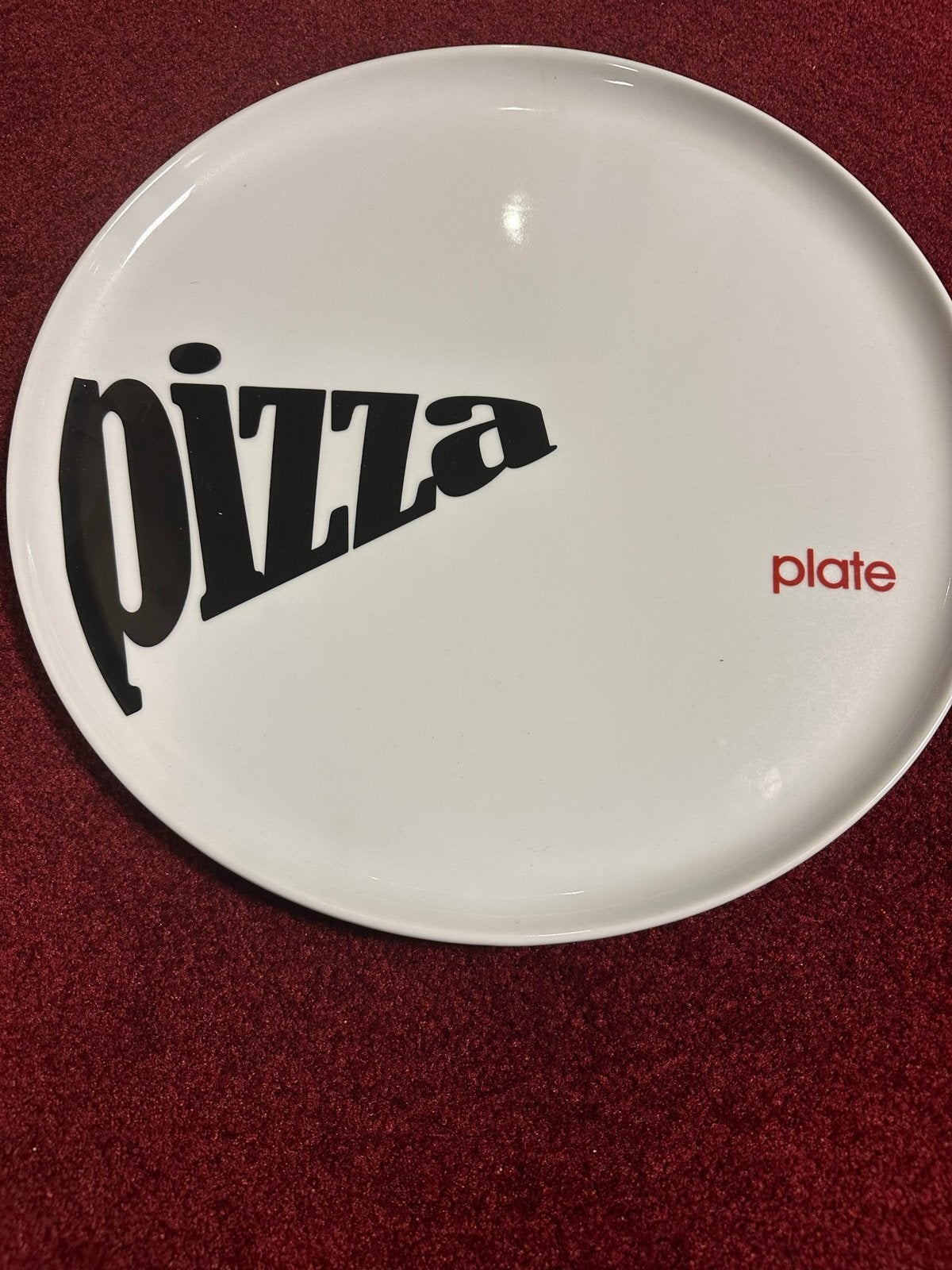 Cosy & Trendy Pizza Plate - Porselein - 33 cm, Ophalen, Overige merken, Zo goed als nieuw, Bord(en)
