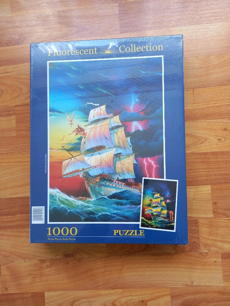Fluorescent Collection The Storm  1000 stukjes, Ophalen of Verzenden, 500 t/m 1500 stukjes, Nieuw, Legpuzzel