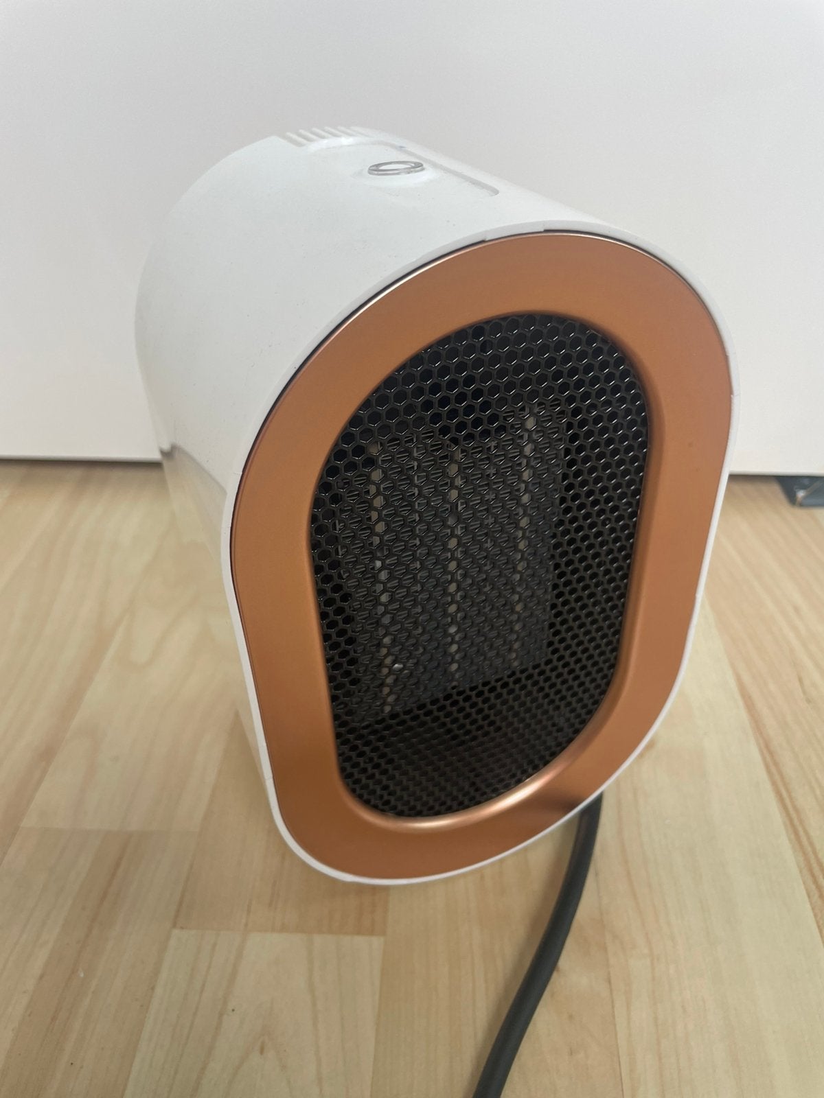 Elektrische ventilator kacheltje, Ophalen of Verzenden, Zo goed als nieuw, Tafelventilator
