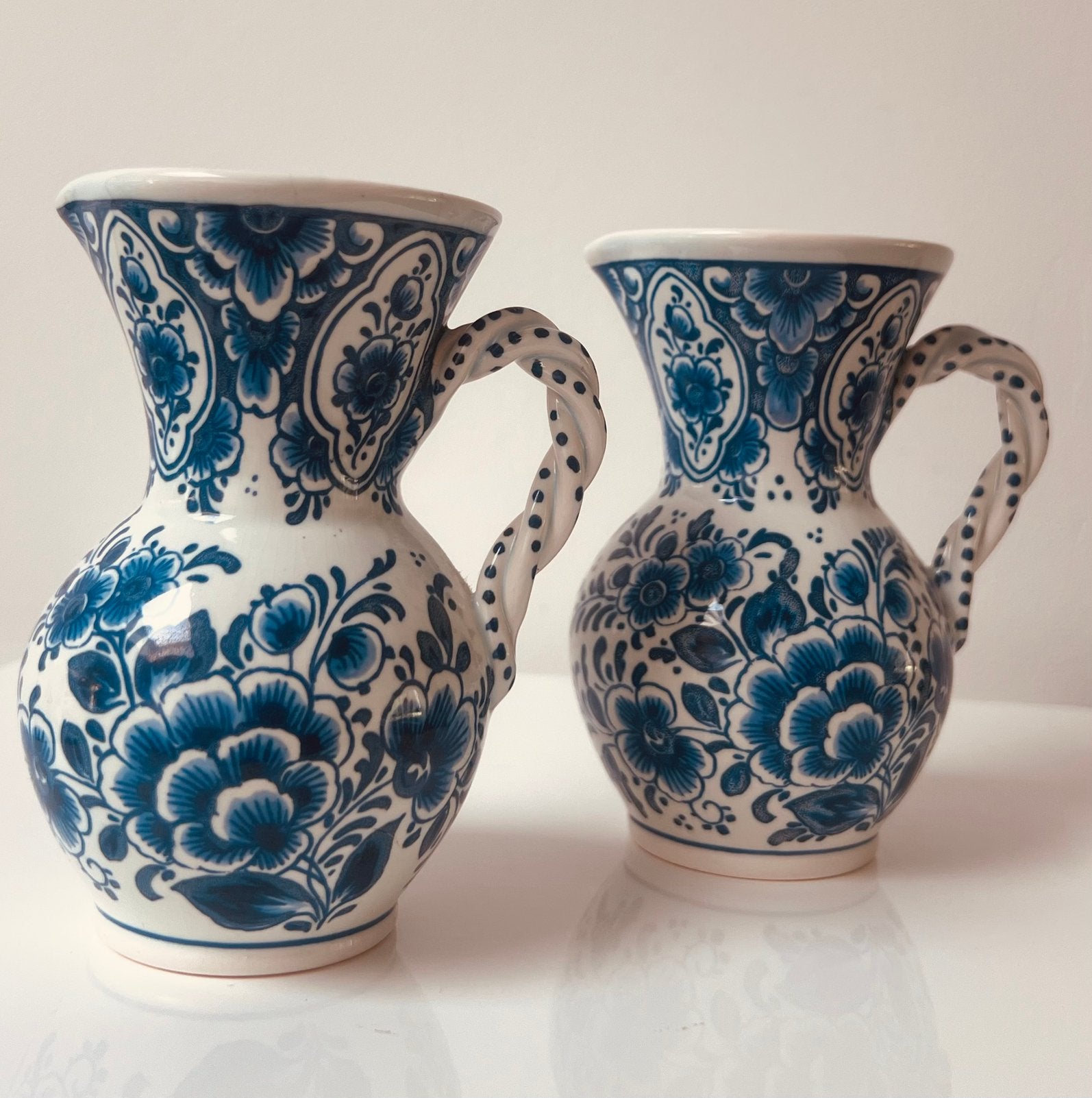 Prachtige Set Vintage Delfts Blauwe Kannetjes, Ophalen