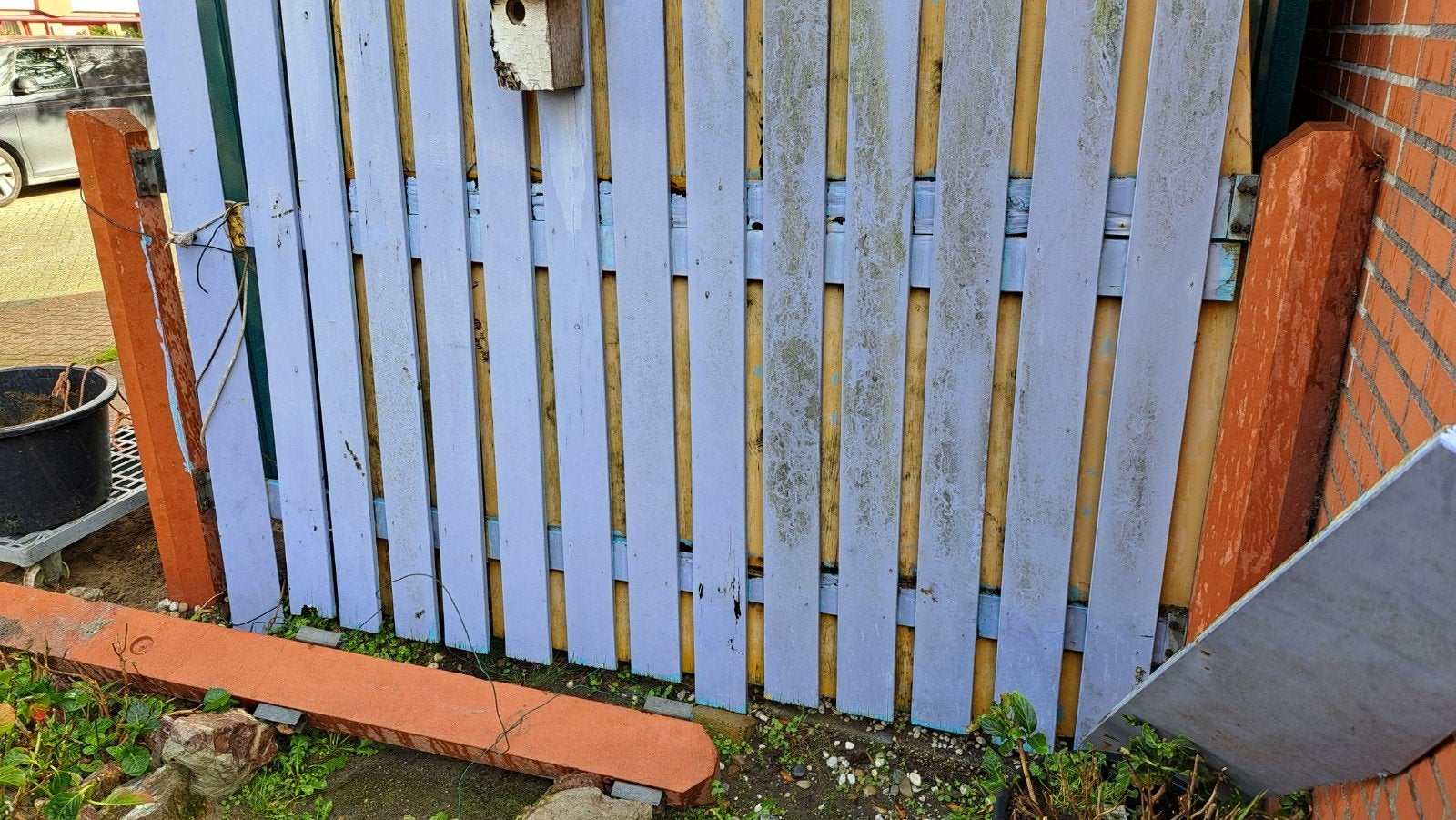 3 beton palen ,  ontwerper van Huut, Tuin en Terras, Ophalen, Gebruikt, IJzer