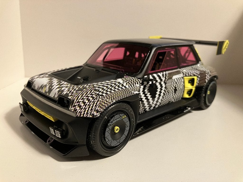Renault 5 Turbo E3 ( Drift Car 2022)  Black  1/18 Otto, Ophalen of Verzenden, Nieuw, Auto, OttOMobile