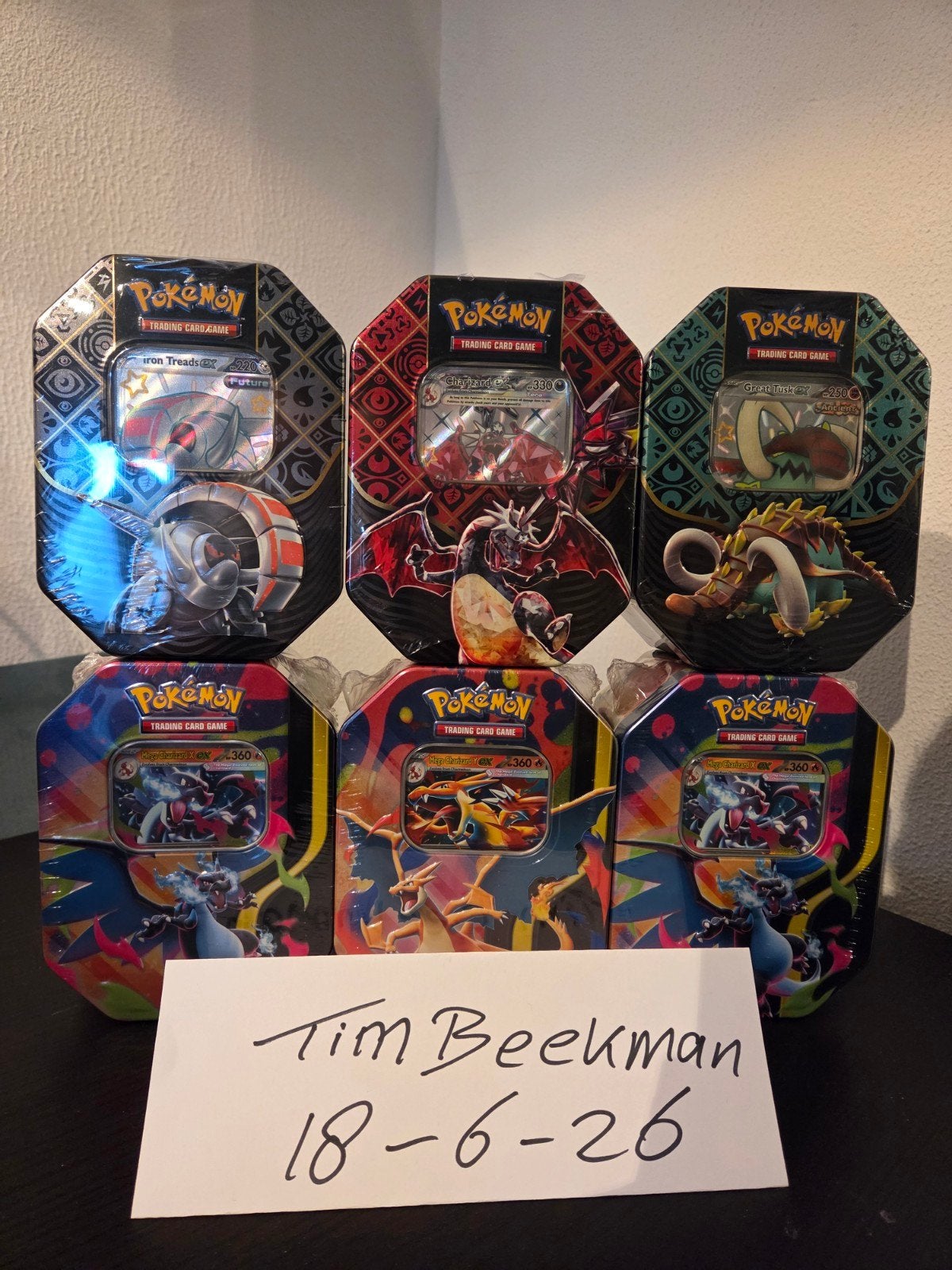 Pokémon Tins️, Ophalen of Verzenden, Nieuw, Overige typen