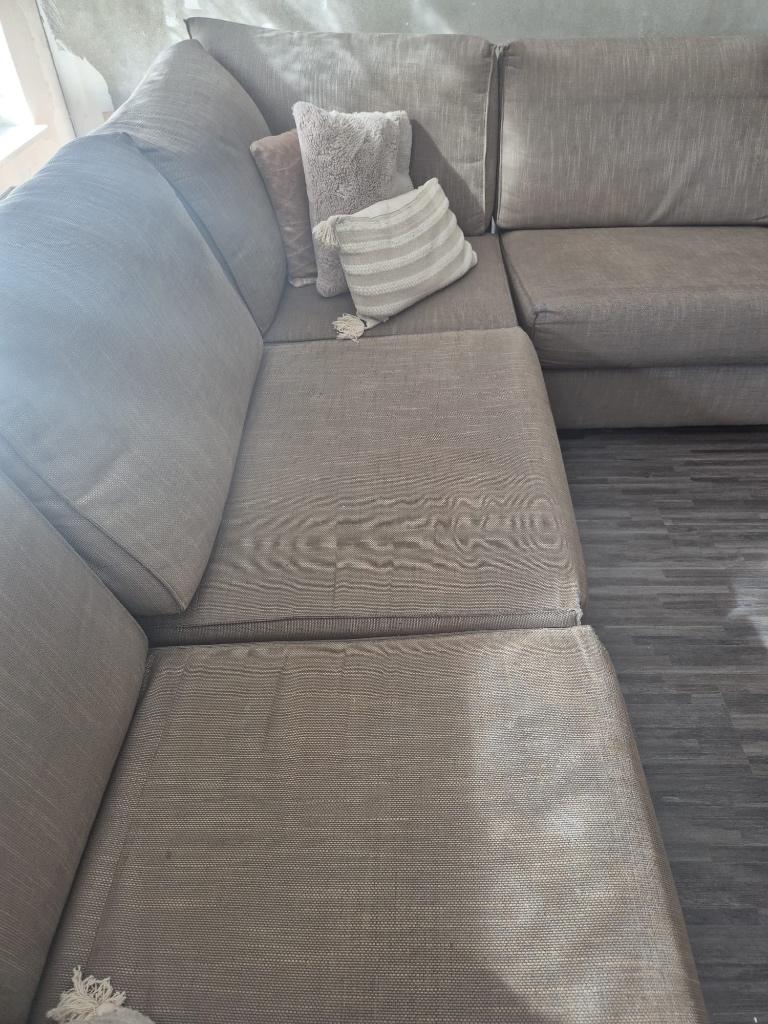 Hoekbank, Ophalen, 250 tot 300 cm, Gebruikt, Hoekbank