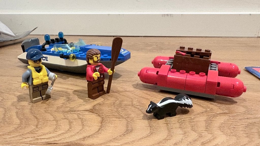 Lego City 60176 - Wilde Rivier Achtervolging, City, Lego, Ophalen of Verzenden, Complete set
