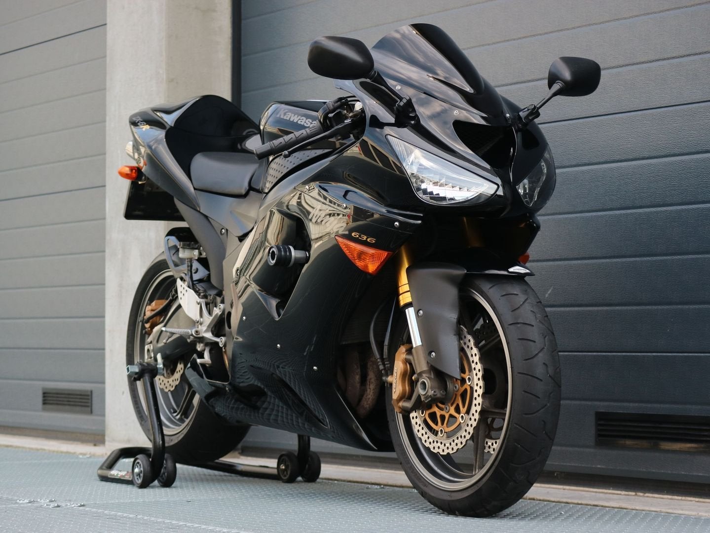 KAWASAKI NINJA ZX-6R (bj 2006) 48,171 km, 636 cc, 4 cilinders, Bedrijf, Onbekend