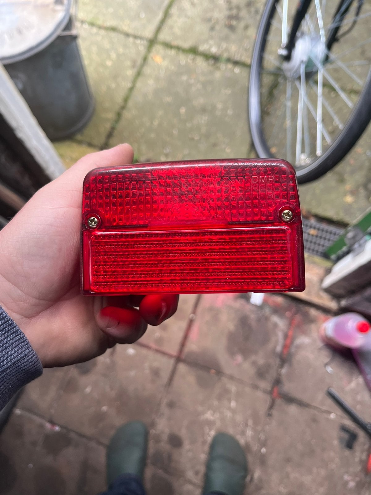 Tomos achterlicht, Fietsen en Brommers, Ophalen, Zo goed als nieuw, Overige typen, Tomos