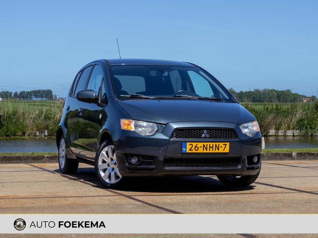 Mitsubishi Colt 1.3 Edition Two Airco Cruise control Goed on, Voorwielaandrijving, Euro 5, Stof, Gebruikt