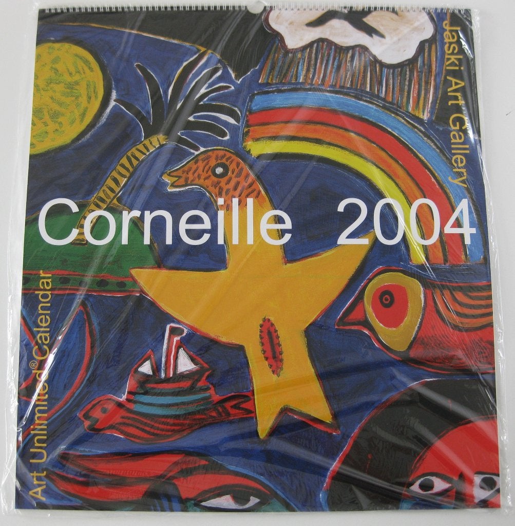 Kalenderposters 12 stuks Corneille 2004 compleet, Vierkant, Nieuw, Ophalen of Verzenden, A1 t/m A3