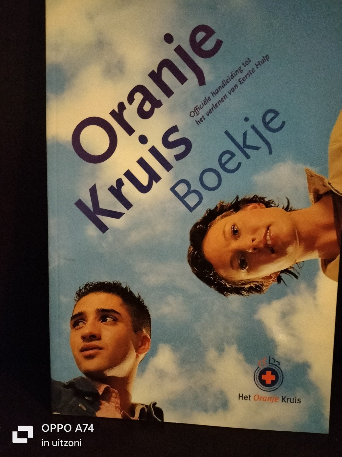 Oranje Kruis Boekje - Officiële handleiding EHBO, Het Oranje Kruis, Ophalen of Verzenden, Zo goed als nieuw, Gamma