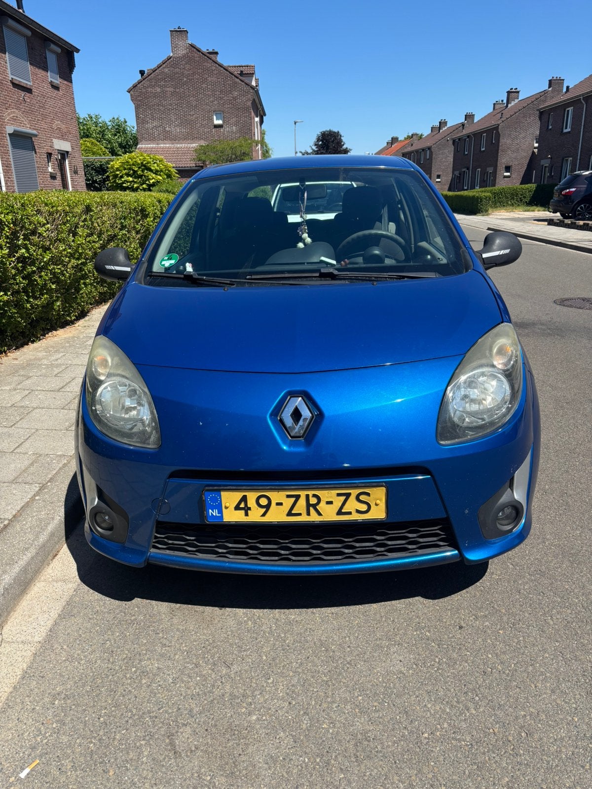 Renault Twingo 1.1 2008 Blauw, Auto's, Renault, Voorwielaandrijving, 31 €/maand, 4 cilinders, Origineel Nederlands