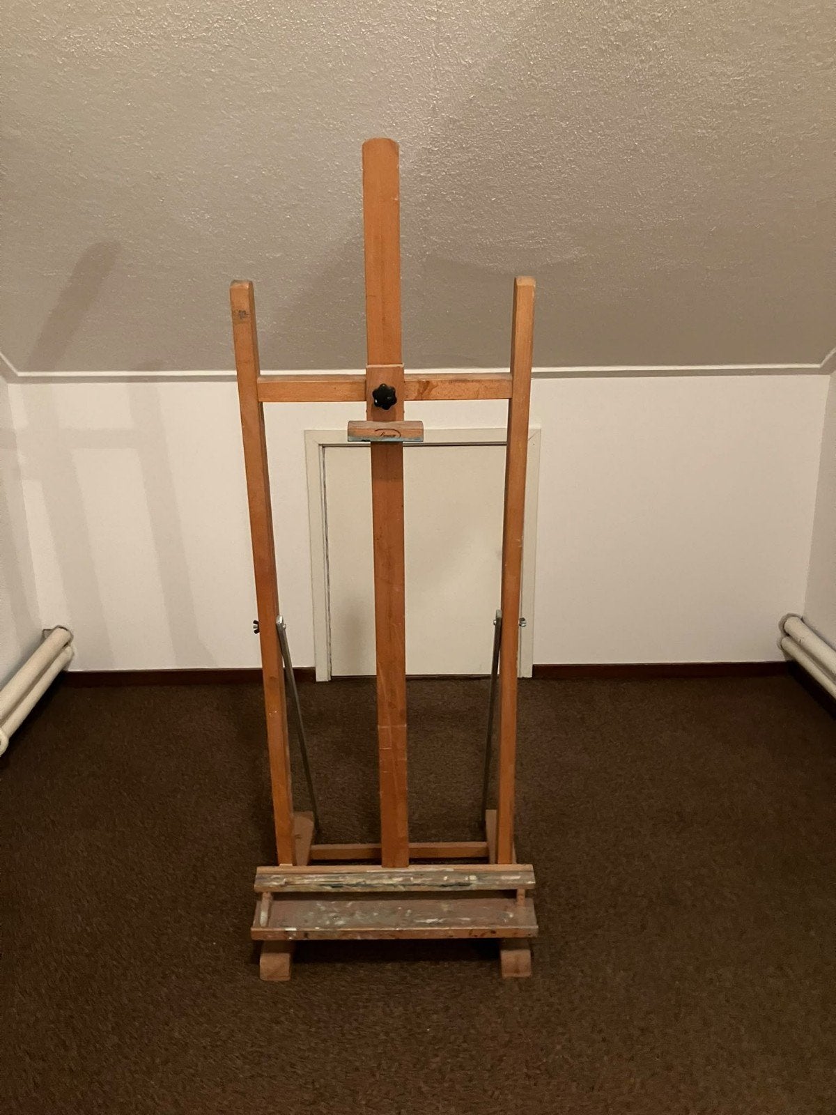 Houten schildersezel - Gebruikt, Ophalen, Gebruikt, Ezel