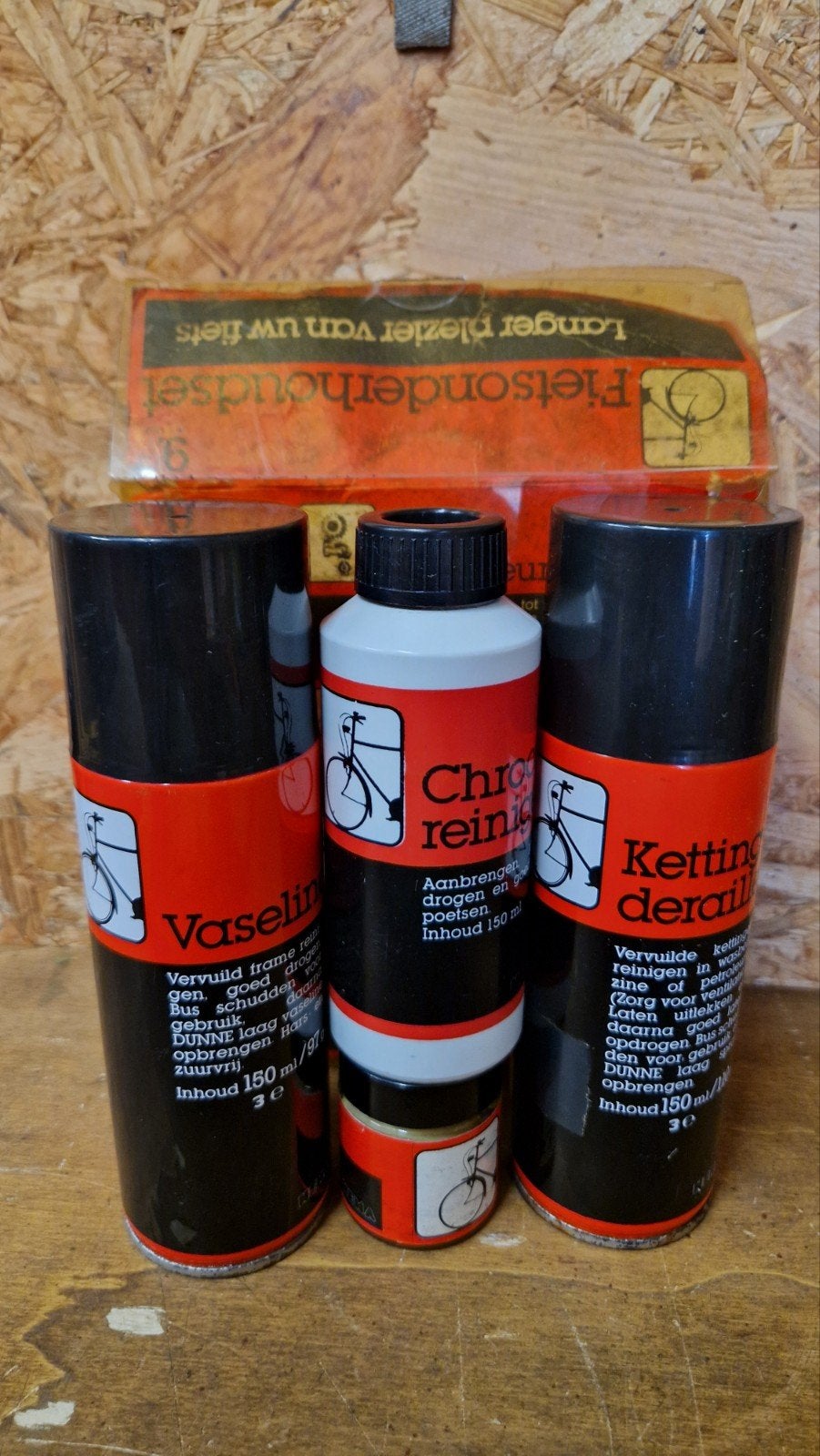 Oud Hema fiets onderhoudsset, Ophalen of Verzenden
