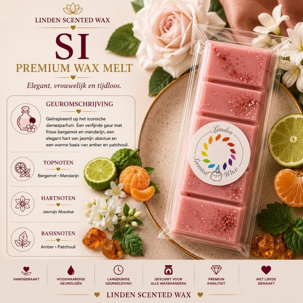 Waxmelts SI Armani parfum geur waxmelt handgemaakt snapbar, Ophalen of Verzenden, Nieuw, Was, Kaars