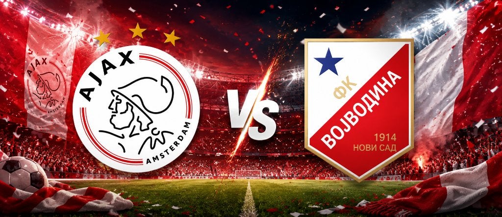 8 kaarten Ajax - Vojvodina: naast elkaar, Tickets en Kaartjes, Sport | Voetbal, Losse kaart, Drie personen of meer, Juli
