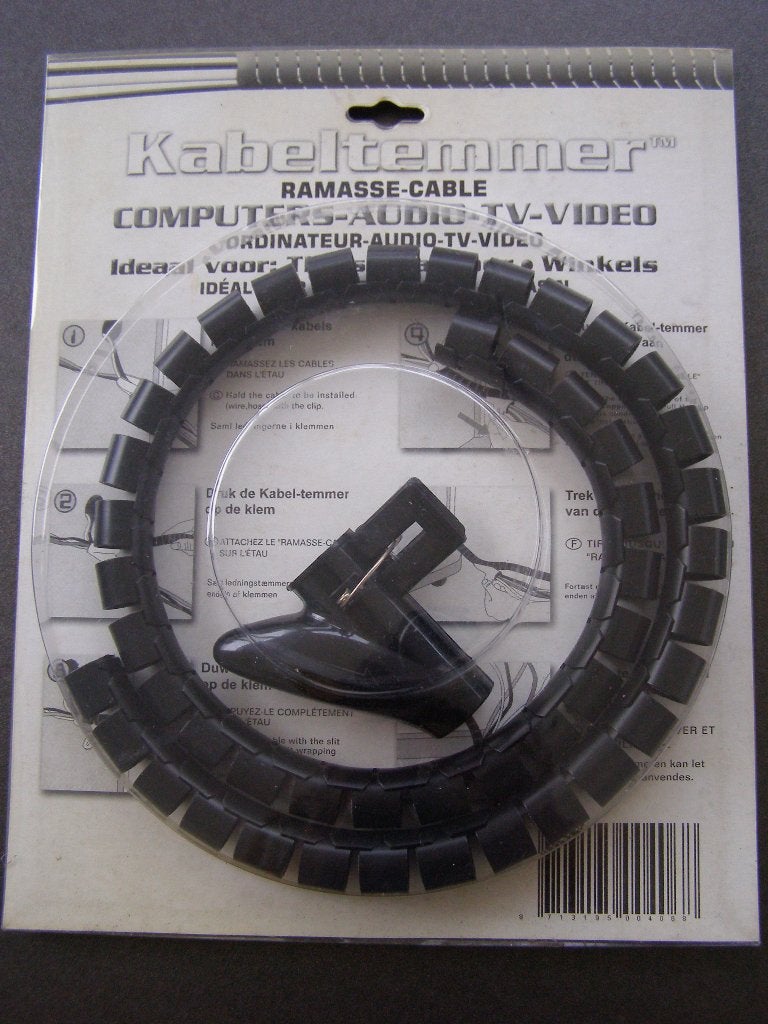 Kabeltemmer voor computer / audio / TV kabels bundelen, Ophalen of Verzenden, Nieuw
