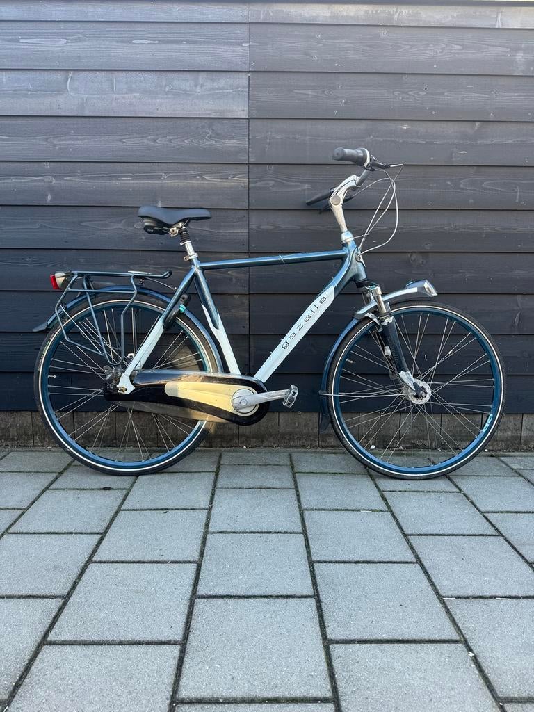 Gazelle montreux limited | 57 cm | 8 versnellingen, Ophalen, Gebruikt, Velgrem, Versnellingen