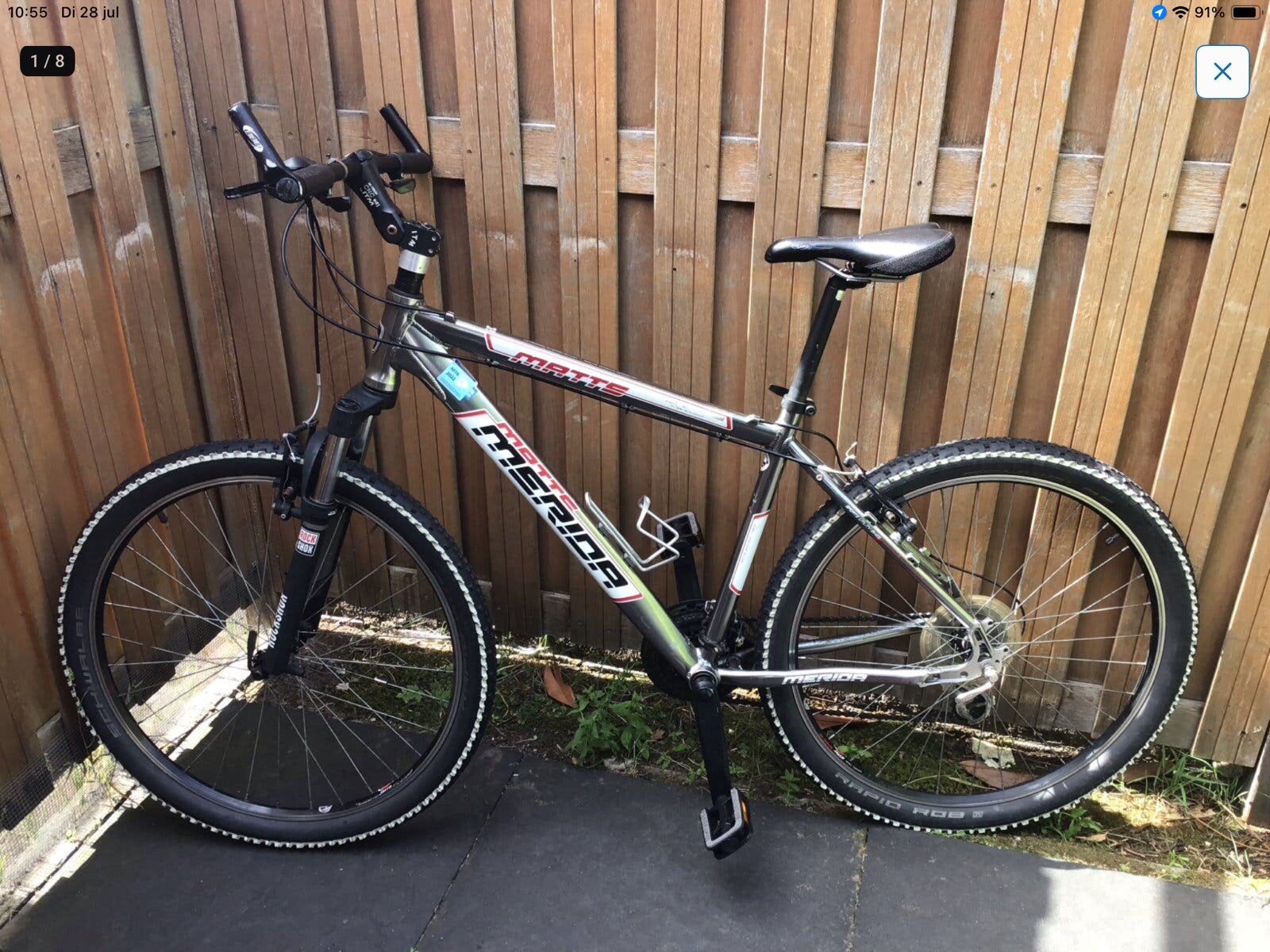 Mooie Merida Matts Mountainbike MTB met RockShox vering !!, 45 tot 49 cm, Ophalen, Zo goed als nieuw, Merida