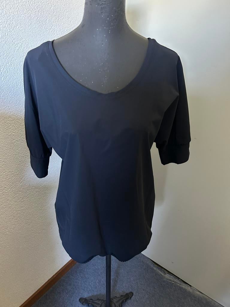 Helena Hart Top Puck Transfer Blauw mt L nieuw travelstof, Maat 42/44 (L), Nieuw, Helena Hart, Verzenden