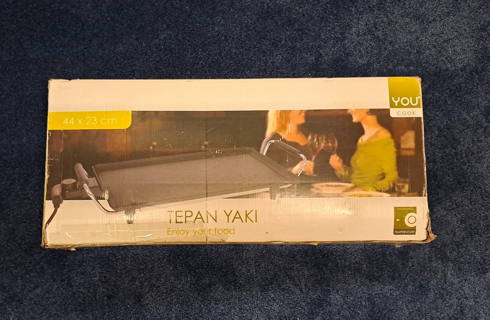 YOU Cook Teppanyaki Grillplaat 44x23 cm, Witgoed en Apparatuur, Ophalen of Verzenden