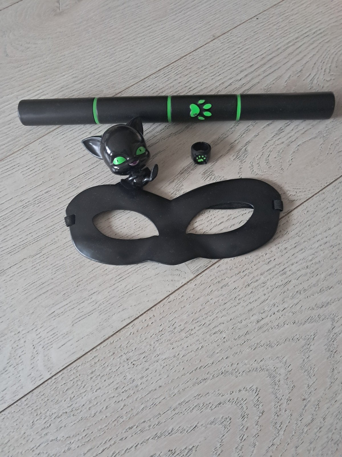 Miraculouis Ladybug Cat Noir Cosplay Set, Ophalen, Gebruikt