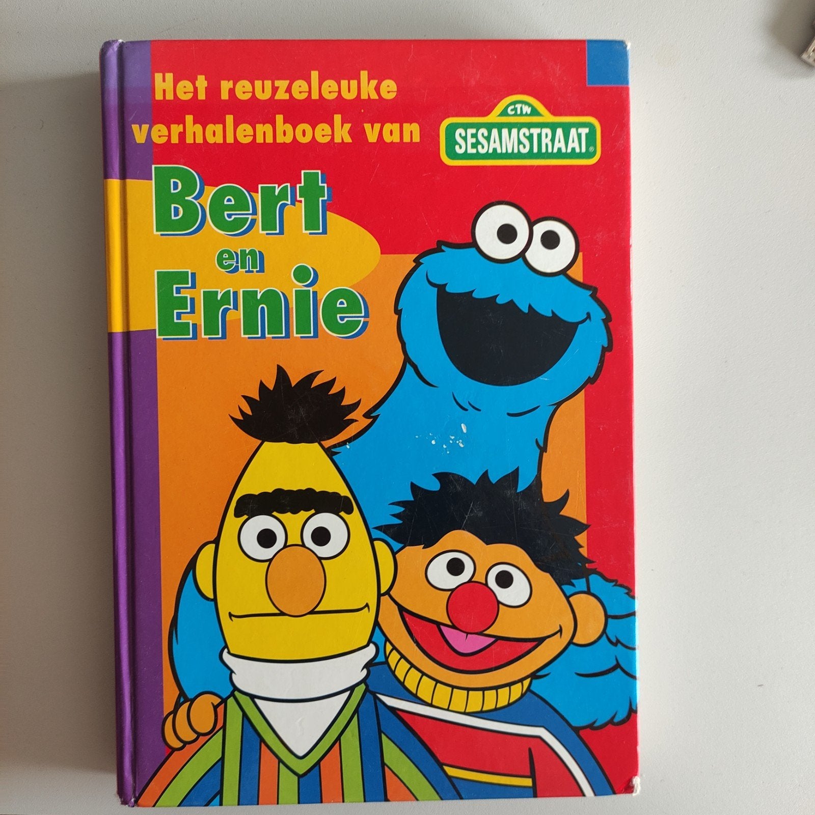 Het allermooiste verhalenboek van Bert en Ernie, Ophalen of Verzenden, Zo goed als nieuw, Fictie algemeen