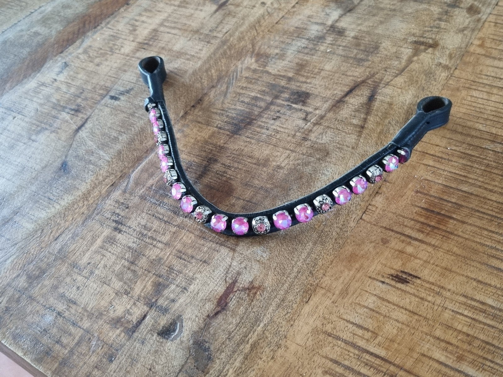 frontriem roze shet, Ophalen of Verzenden, Roze, Frontriem, Shetlander