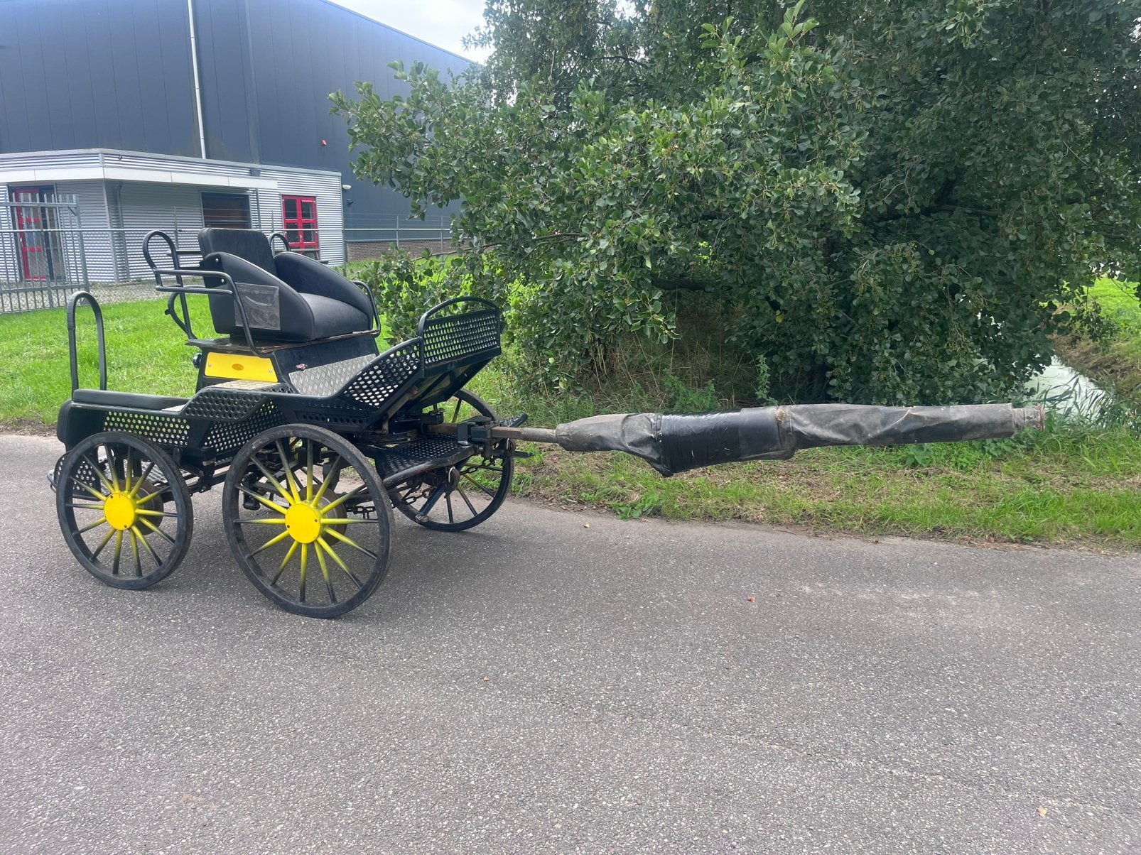 Marathonwagen tweespan cob/full, Gebruikt, Marathonwagen, Paard of Pony