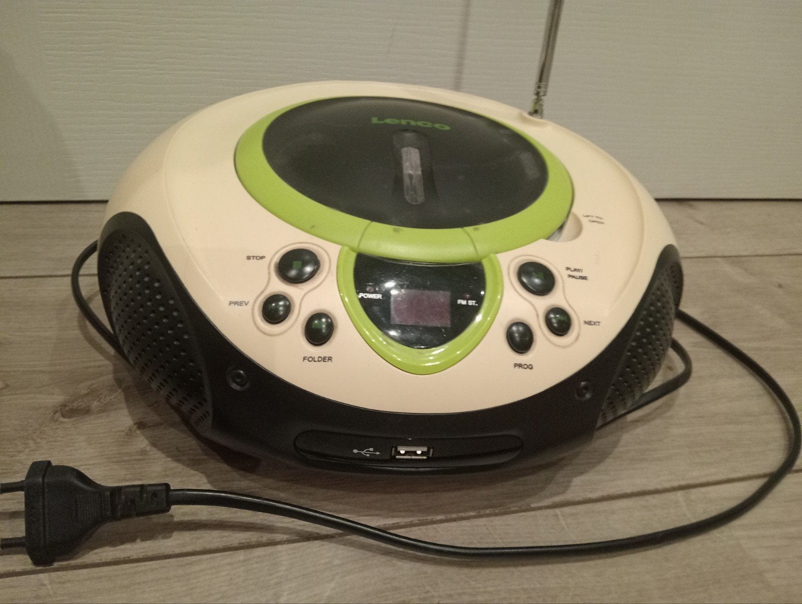Lenco radio cd speler, Ophalen, Gebruikt, Radio, Met cd-speler