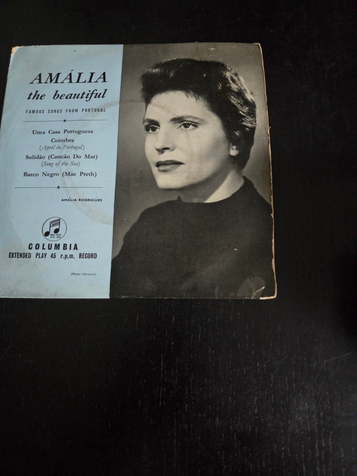 Amália Rodrigues - Uma Casa Portuguesa - 7 inch vinyl single, Ophalen of Verzenden