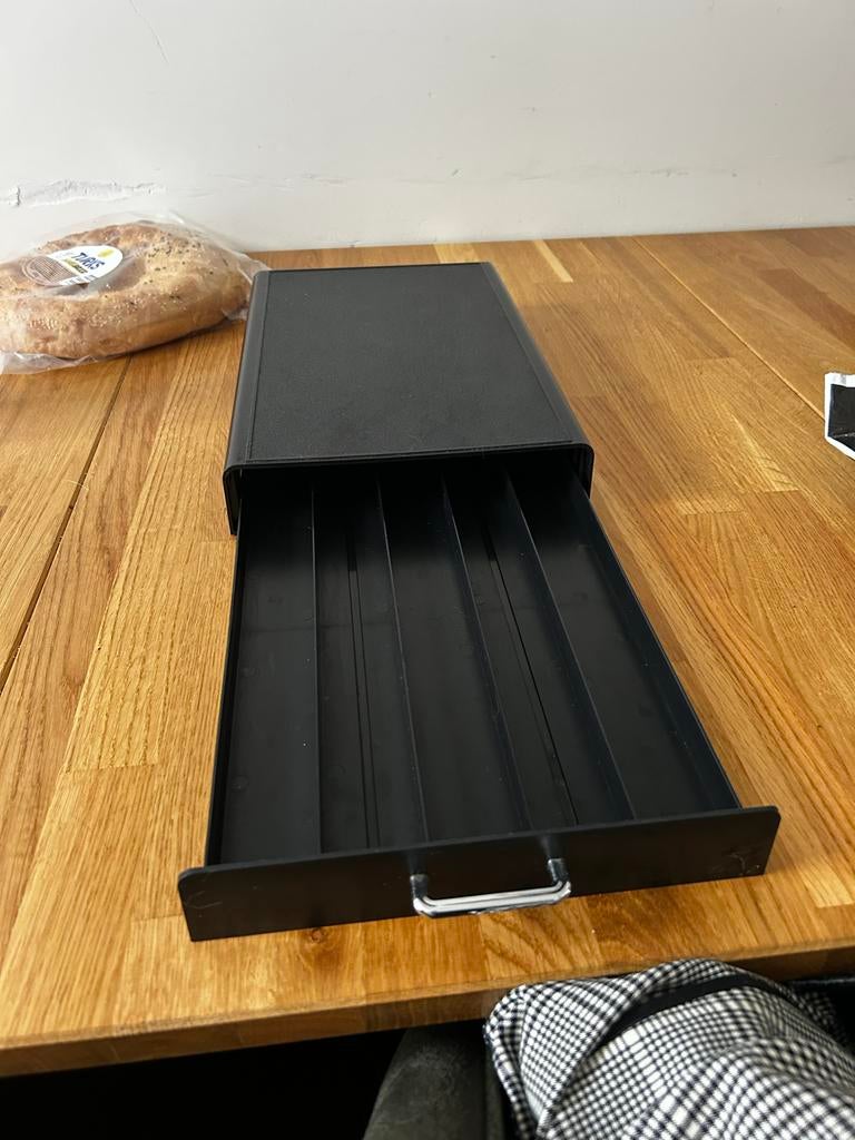 Nespresso cups houder/lade, Ophalen, Zwart, Metaal, Overige typen