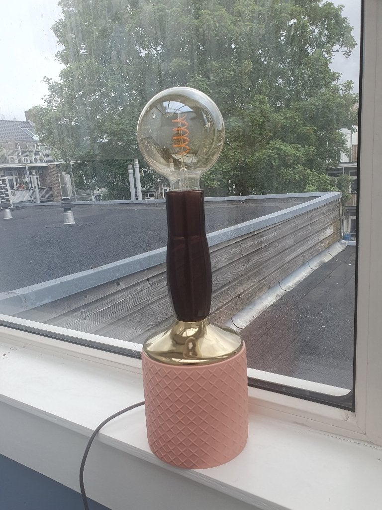 Italiaanse design lamp, E27 (groot), Zo goed als nieuw, Minder dan 100 cm, Modern