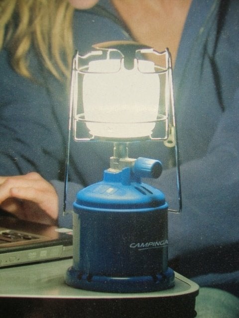 CAMPINGAZ GAS LANTAARN LAMP TAFELLAMP BUITENLAMP 206L, Ophalen of Verzenden, Nieuw