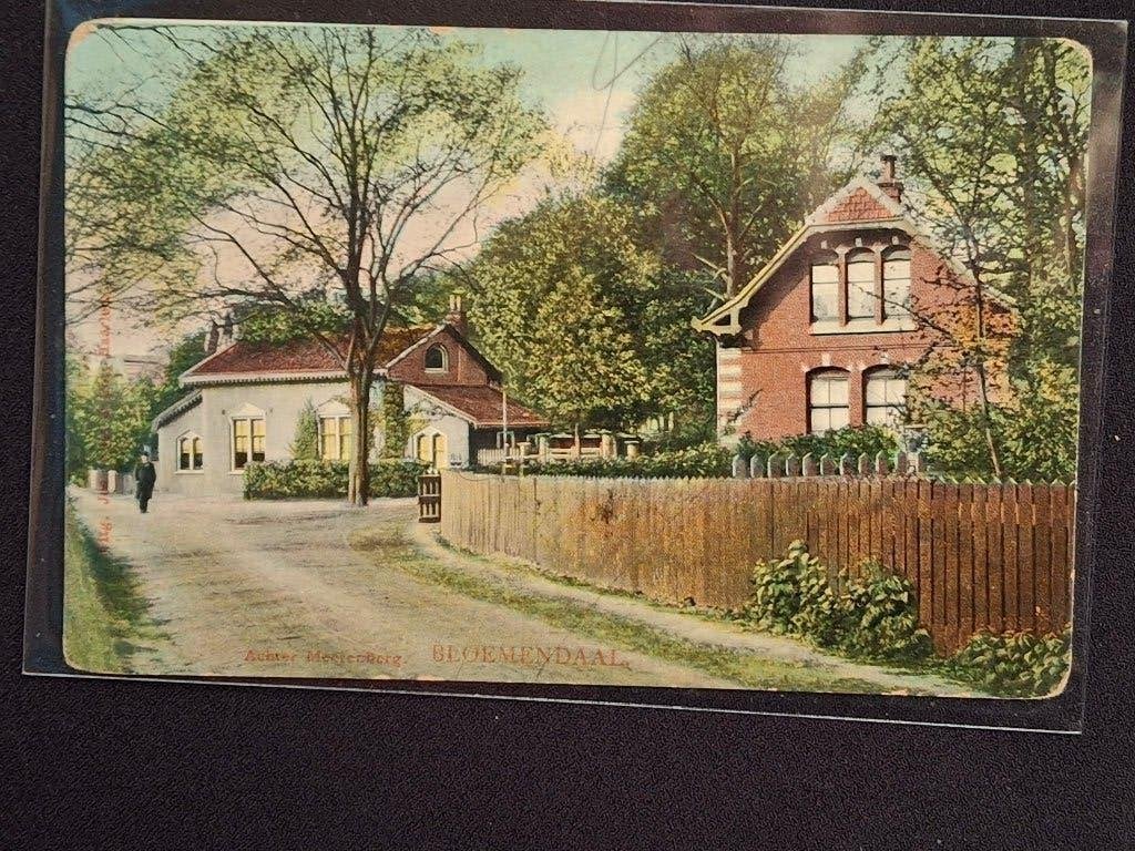 Ansichtkaart Bloemendaal - Achtermetenberg, Verzamelen, Ansichtkaarten | Nederland, Ophalen of Verzenden, Voor 1920, Ongelopen
