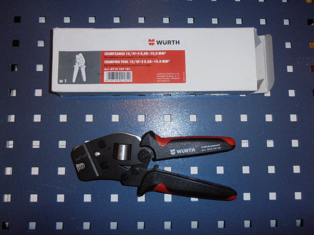 Nieuw Würth zelfinstellende adereindhuls tang 0,08mm-10mm, Ophalen of Verzenden, Nieuw