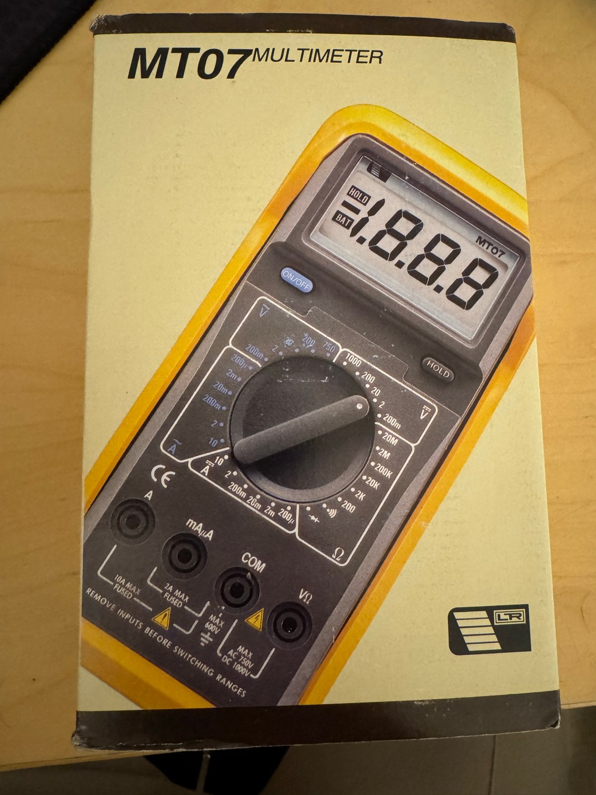 Leitenberger MT07 Multimeter CAT III 600V - Nieuw in doos, Ophalen, Nieuw