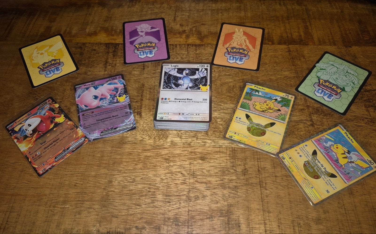 pokemon 30th celebration, Ophalen, Zo goed als nieuw, Meerdere kaarten