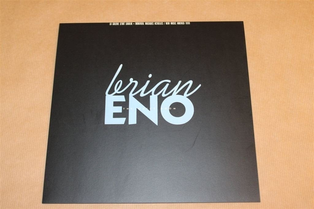 Brian Eno — The Quiet Room — Ambient Kunstinstallatie, Ophalen of Verzenden, Zo goed als nieuw, Artiest