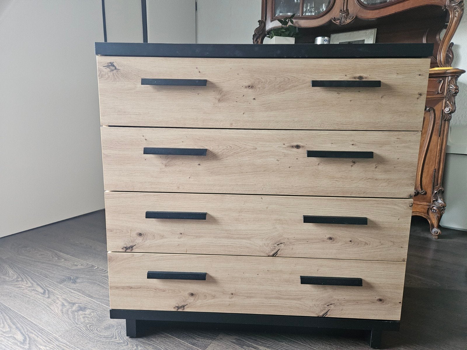4 laden kast, Huis en Inrichting, Kasten | Ladekasten, Ophalen, Gebruikt, 50 tot 100 cm, 3 of 4 laden